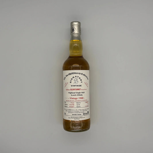 Signatory Vintage 1989 Glenturret 29 Year Old Un-Chillfiltered Collection 2017 Release (700ml, 50.9%) Chameleon Whisky