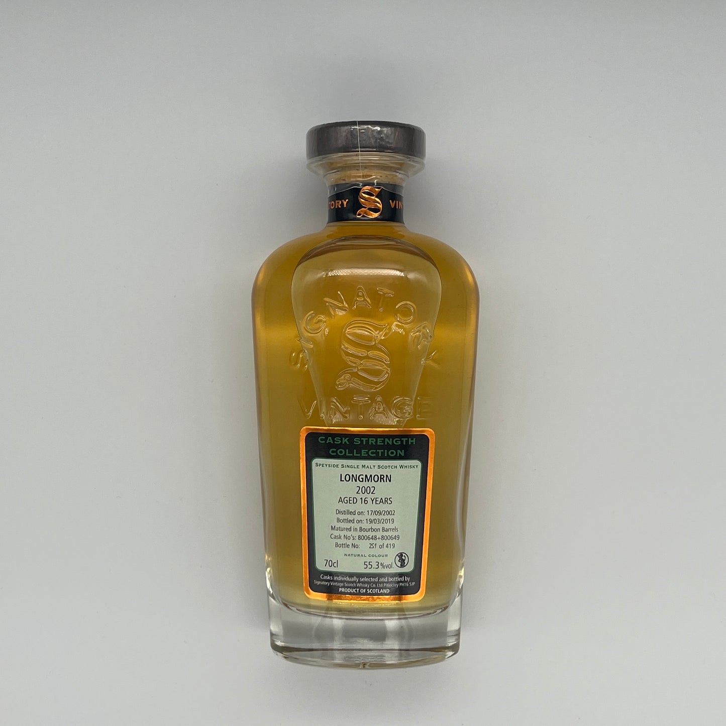 Signatory Vintage Longmorn 16 Year Old 2018 Release (30ml, 55.3%)