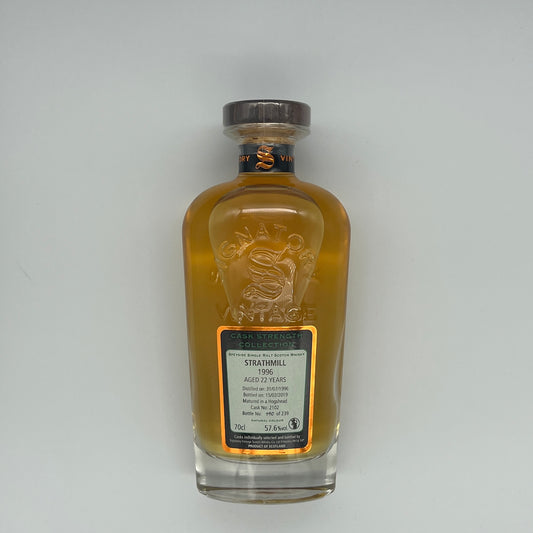 Signatory Vintage Strathmill 22 Year Old Single Cask 2102 2018 Release (30ml, 57.6%)