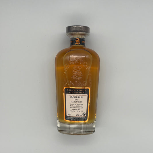Signatory Vintage Inchmurrin (Loch Lomond) 1993 21 Year Old 1993 Cask Strength Collection 2015 Release (30ml, 57.6%)
