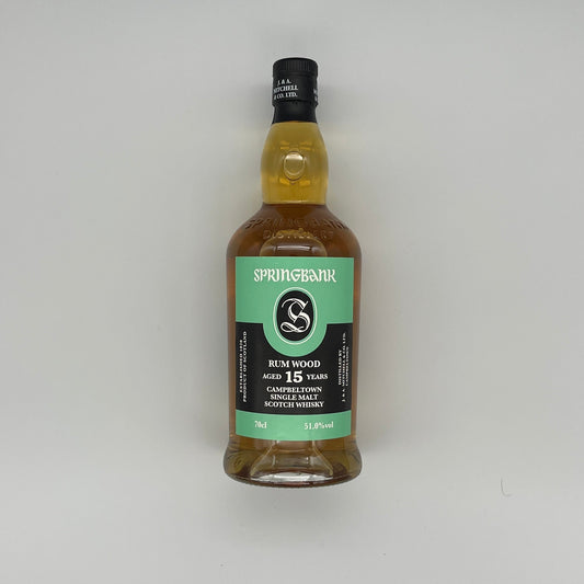 Springbank 15 Year Old Rum Wood Finish 2019 Release (30ml, 51%)