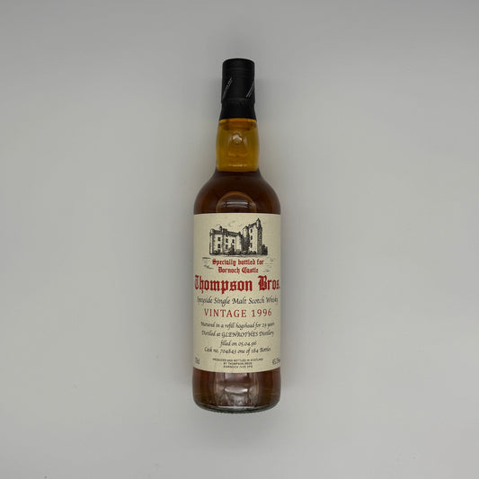 Thompson Brothers Whisky Sample Glenrothes Vintage 1996 29 Year Old 2025 Release (30ml, 45.1%) Chameleon Whisky