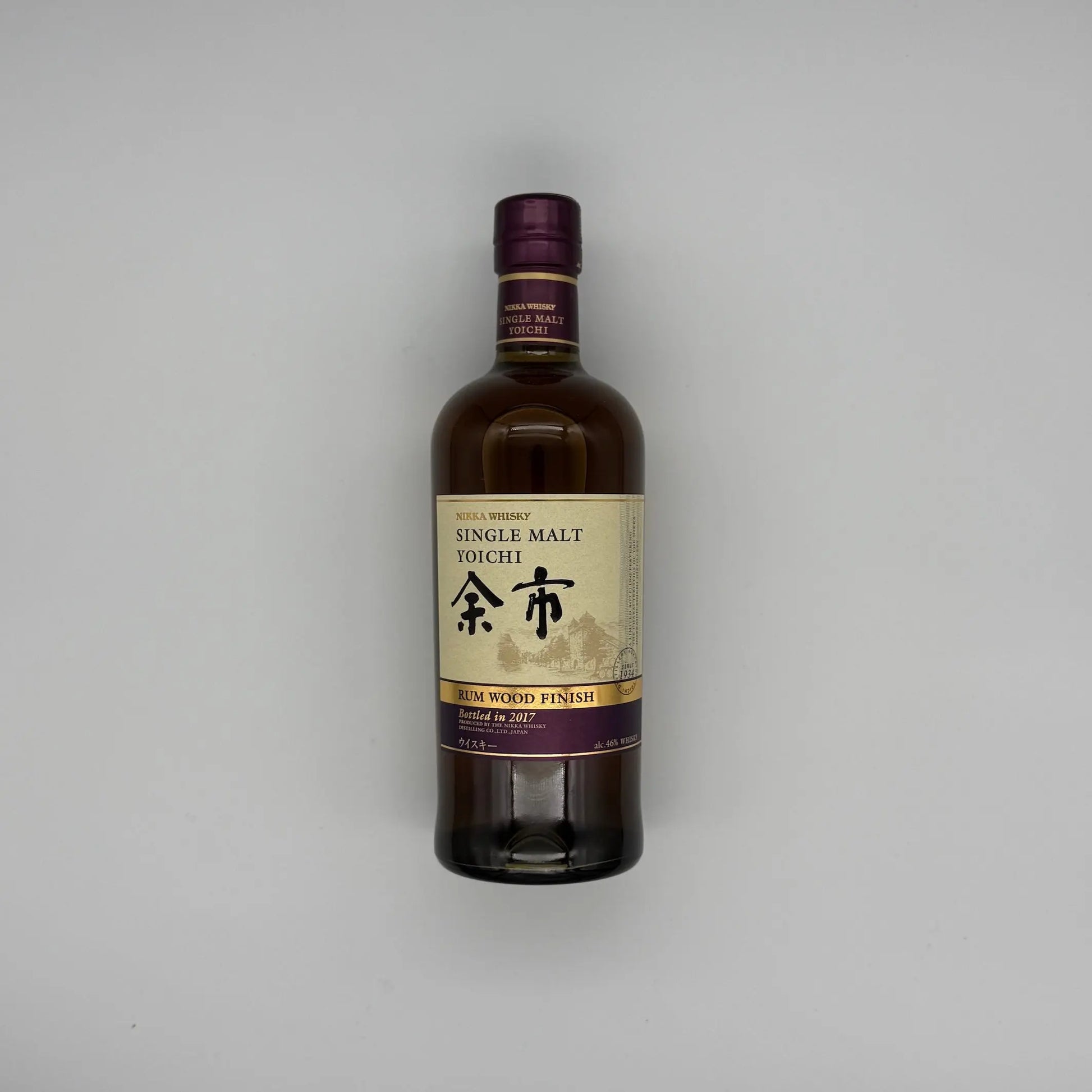 Yoichi Rum Wood Finish Japanese Single Malt Whisky